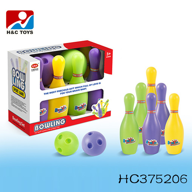 Wholesale kids colorful plastic toys bowling ball HC375677