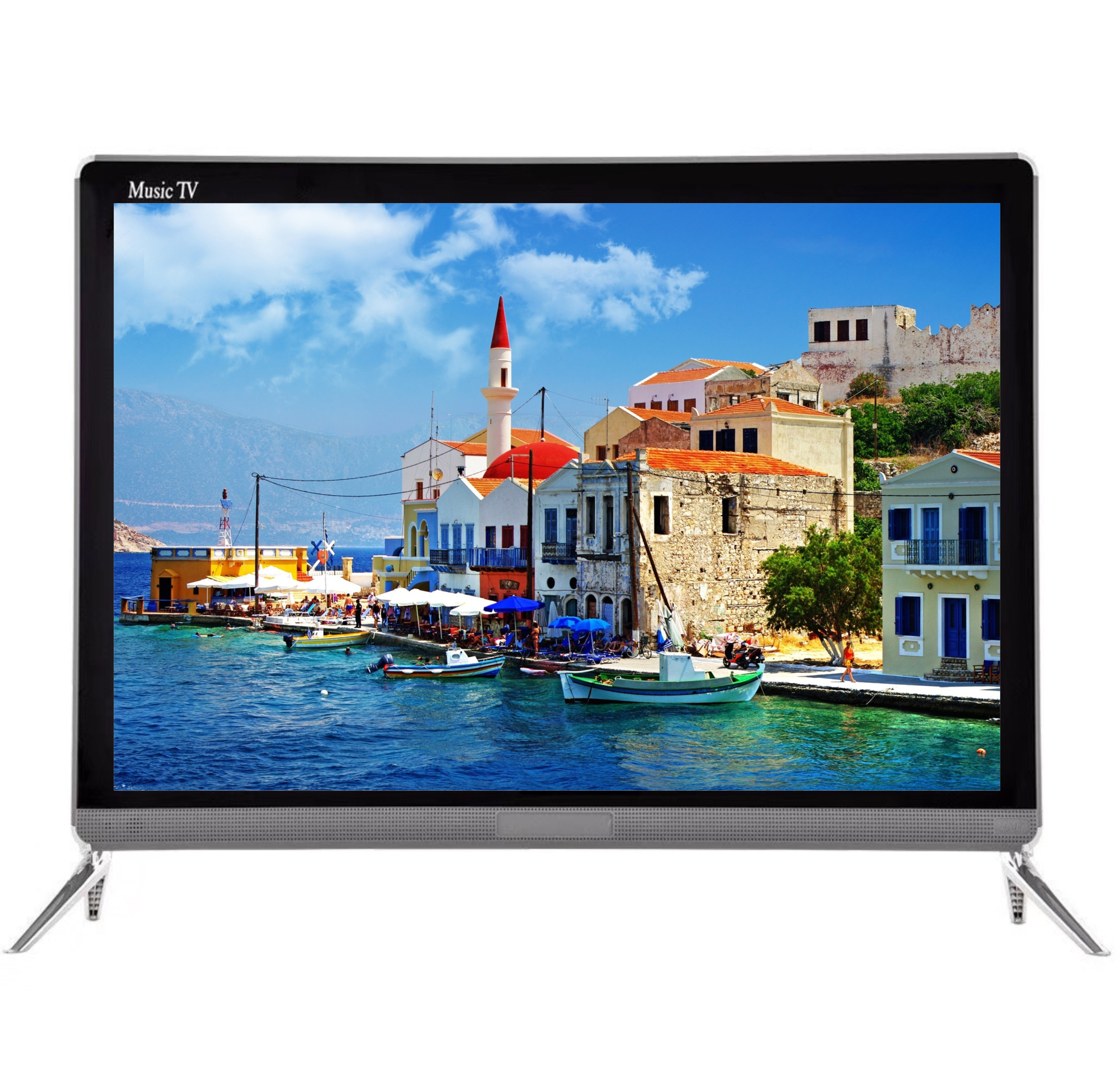 China Manufacture 23.6 24 inch LED TV DVB-T2 ISDB-T Universal Television LED TV 17 inch