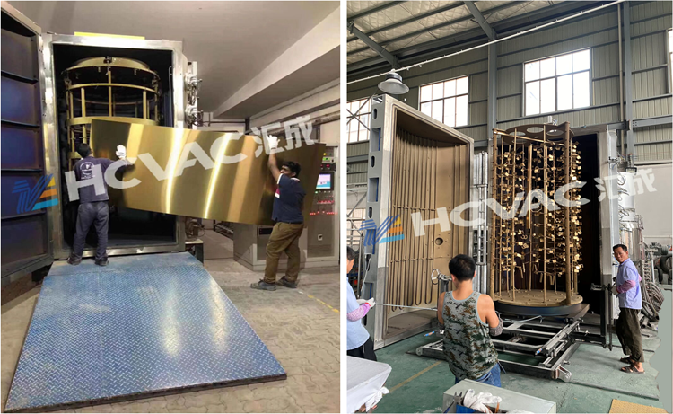 HCVAC Stainless steel titanium PVD vacuum coating machine/equipment