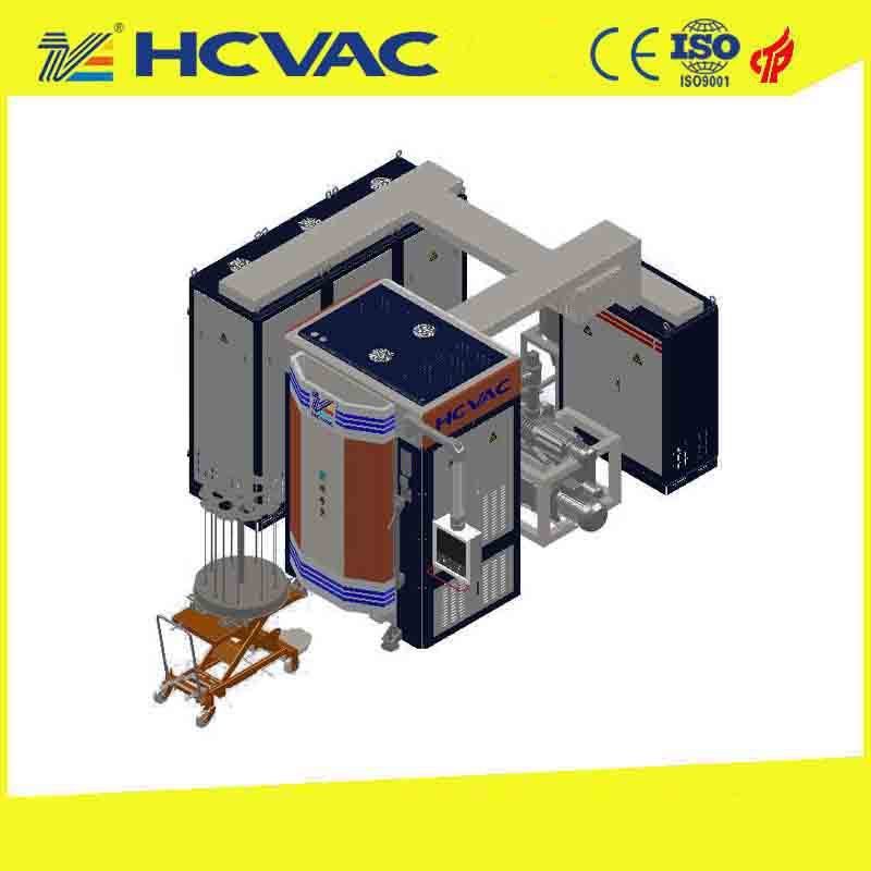 HCVAC PVD vacuum coating system/PVD magnetron plasma sputtering coating machine for glass, ceramic, metal, mosaic, plastic