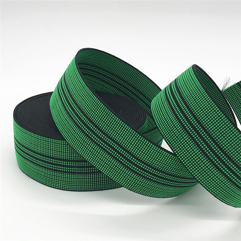 High strength 46mm 48mm custom sofa elastic webbing for sofa