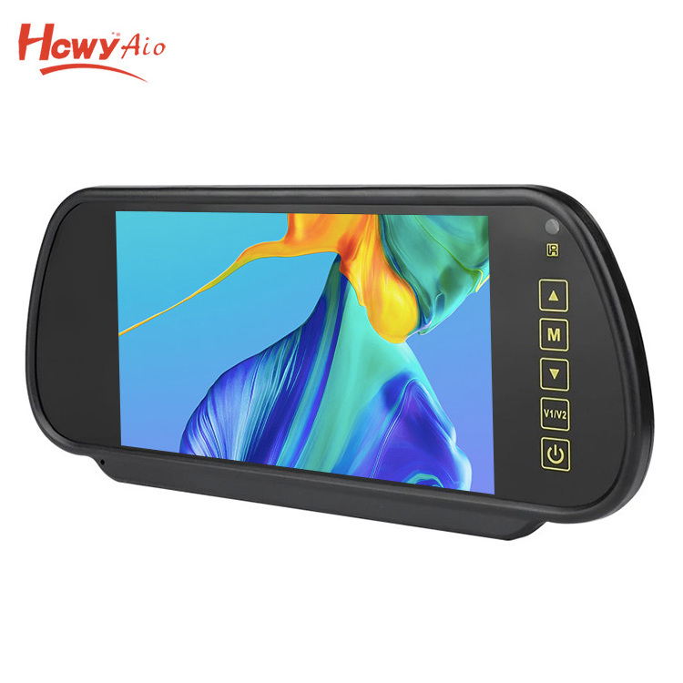 High Quality 7 inch 1080P BT MP5 Rearview Mirror Monitor