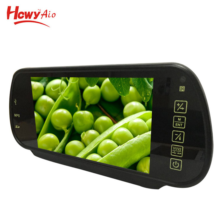 High Quality 7 inch 1080P BT MP5 Rearview Mirror Monitor