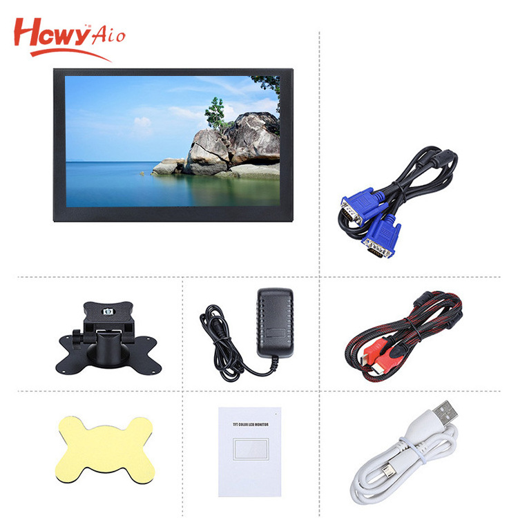 China Top Metal Frame Small Screen CCTV Mini 5 Inch CCTV LCD Monitor With AV BNC VGA Input