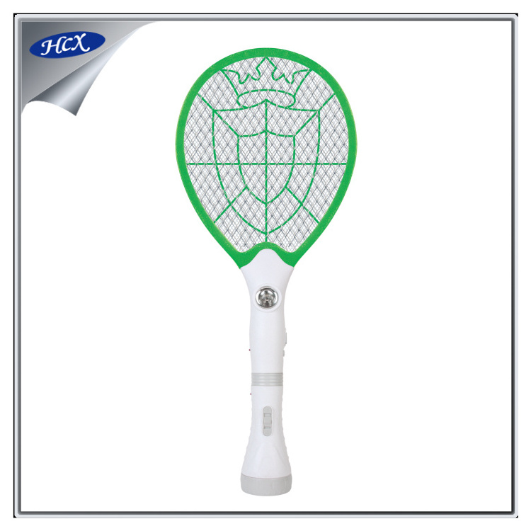 Electric swatter indoor mosquito killer with flashlight rechargeable bug zapper