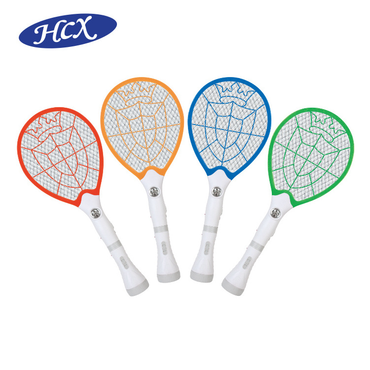 Electric swatter indoor mosquito killer with flashlight rechargeable bug zapper