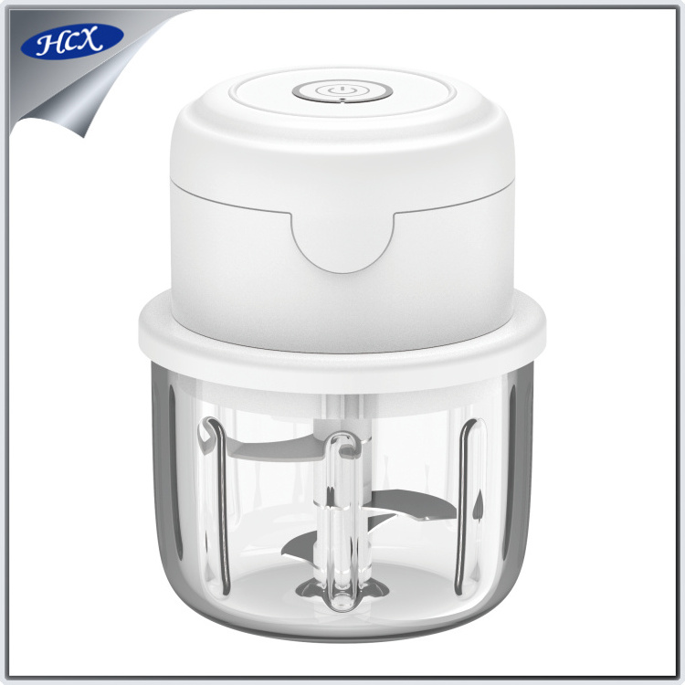 garlic chopper blender for sale food chopper hot sale food processor slicer 300ml cup mini meat and vegetable chopper