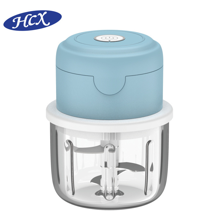 garlic chopper blender for sale food chopper hot sale food processor slicer 300ml cup mini meat and vegetable chopper