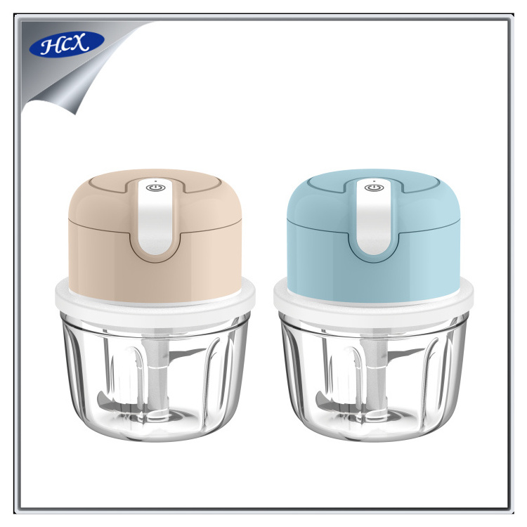 hot selling food chopper 350ml cup slicer meat and vegetable chopper grinder food processor blender for sale