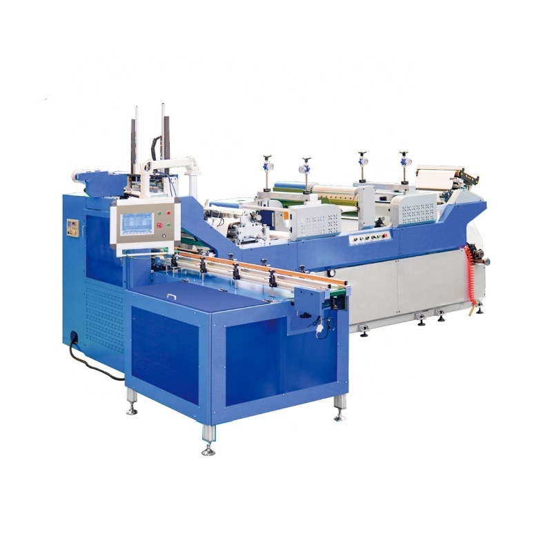 Automatic label fully rotary roller die cutting machine for sticker label