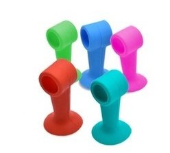 New Style Silicone Door Knob Handle Anti Collision Adhesive Pad Door Flexible Bumper Guard Stopper Stops Stick For Home Use