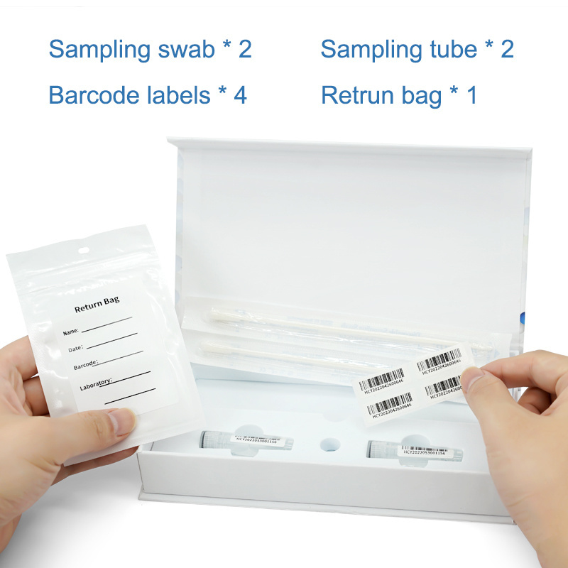 DNA Sample Collect Kit For Genetic Test Home DNA Sampling Kit For Paternity Test Buccal Swab DNA Specimen Collection Kit