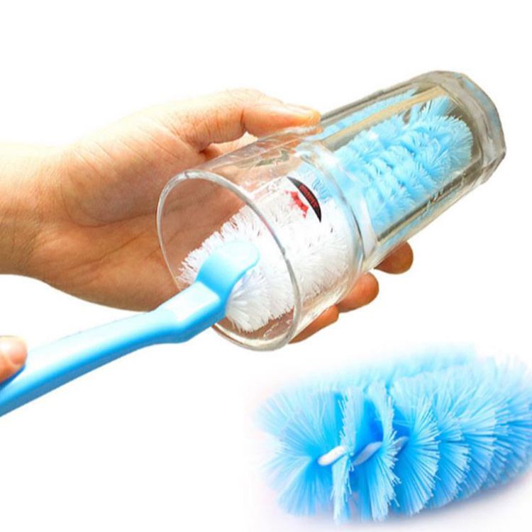 Long Handle Kitchen Cleaner tumbler cup Brush Baby water Bottle Brush