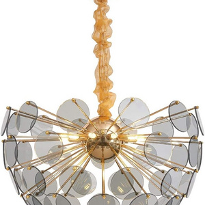 Modern Sputnik Chandelier 8 Lights Fireworks Pendant Lighting Adjustable Ceiling Light Fixture for Bedroom,Living Room