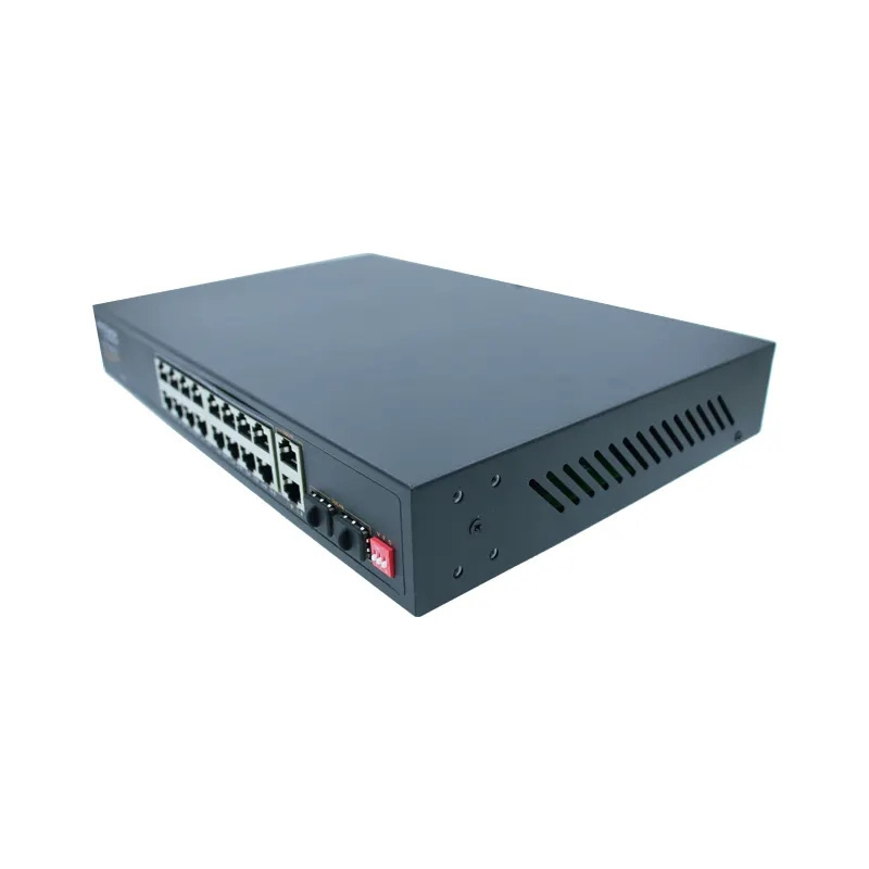 Oem/odm Poe Switch 4 8 16 24 Ports 10/100m Network Poe Unmanaged 48v Ethernet Fiber Switch Poe Ieee802.3af/at Suitable Cctv Nvr