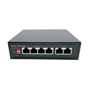 Industrial Poe Switch 4 Port 10/100m Poe + 2 Port 100m Ethernet Uplink Ai Switch Oem/Odm