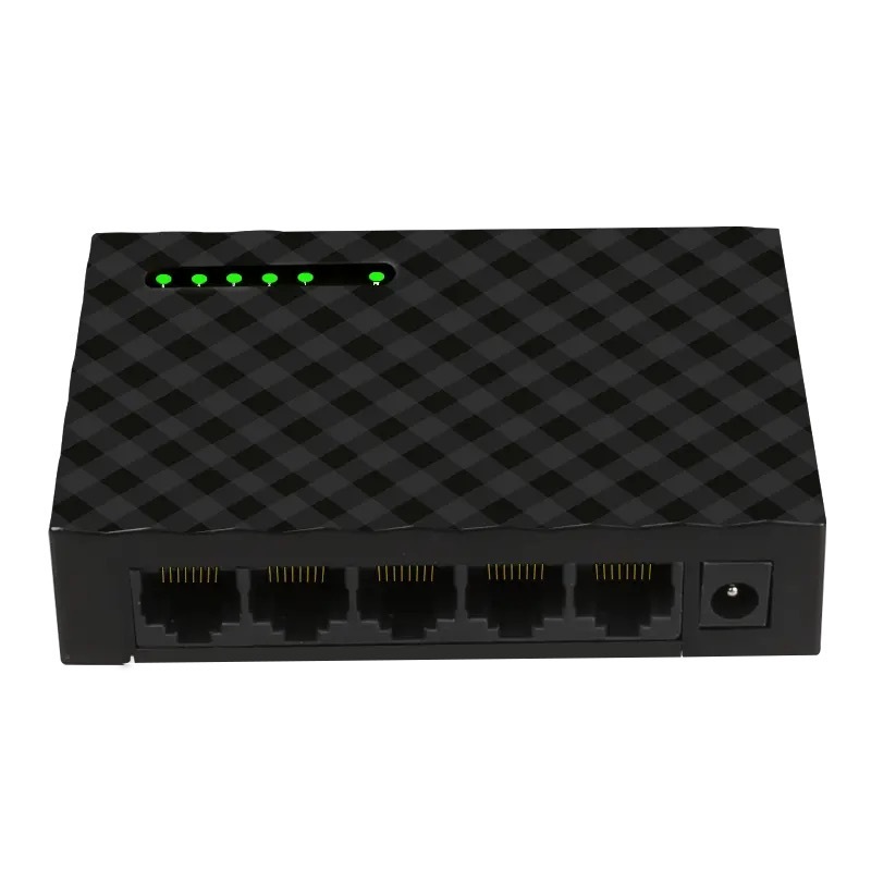 Huastlink New Arrival Mtk7530 10/100/1000 Mpbs 5 Ports Gigabit Network Switch