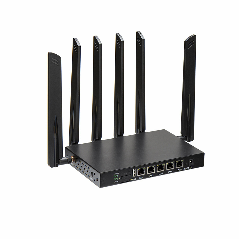 HC750 Gigabit WAN Port 5G Wifi 802.11ax  4g Router Dual Band 1800mbps Wifi6 4g modem with Sim Card slot  Hc750