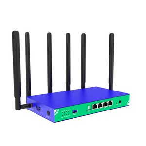 MTK7621 Wifi 6 AX1800 5G Sim Card Router Wired WAN Load Balancing Industrial Unlocked 4G 5G Lte Cellular Router