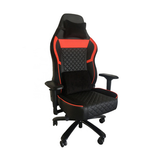 Gaming Chair Ergonomic Leather Swivel Recliner Racer Sport Gaming Chair Furniture Black Gamer Chair