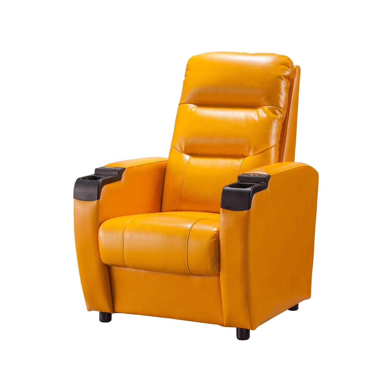 Y-SEATER Furniture Genuine Leather Power Electric Home Theater Cinema Recliner Sofa Chair Seating With Cup Holder