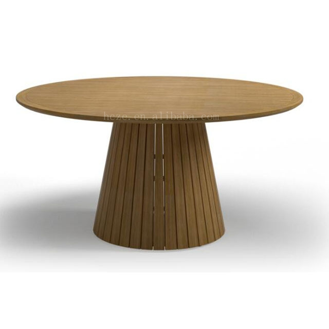 Teak wood table outdoor table  top dinning table for garden