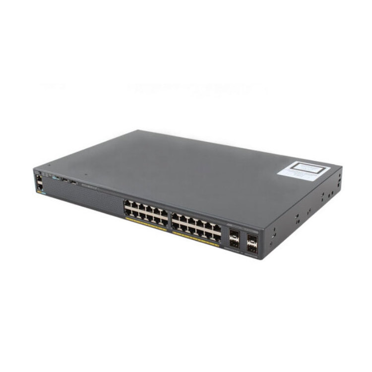 WS-C2960X-24PS-L New 2960-X 24 port GigE PoE 370W 4 x 1G SFP LAN Base 2960-X series Switch