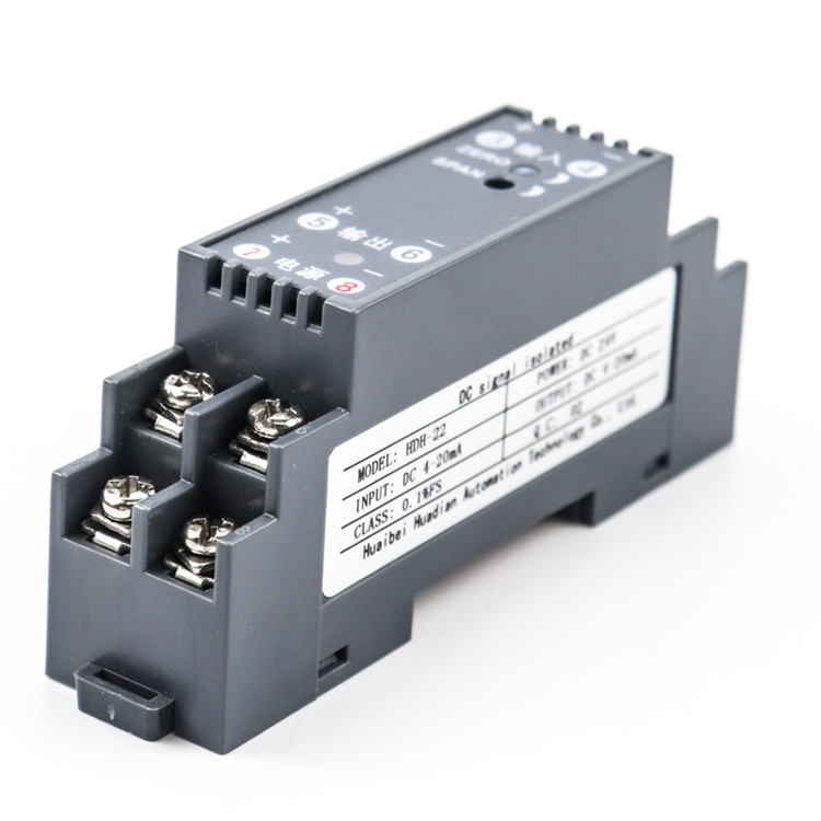 0-100V AC Input Current Transmitter with 4-20mA Or 0-10V Output DC Signal Converter Isolator