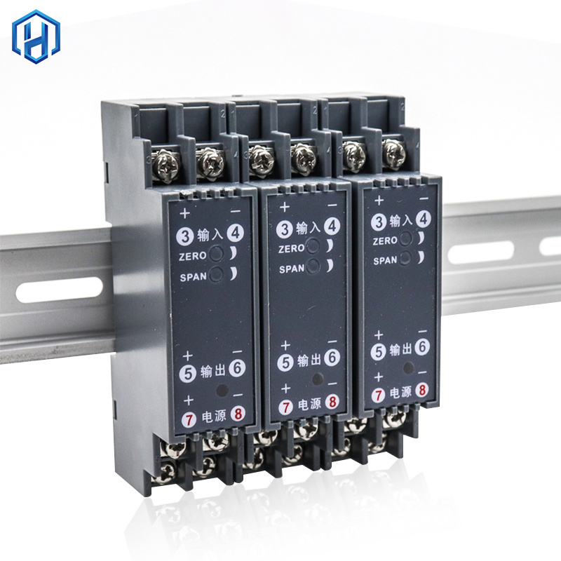 0-100V AC Input Current Transmitter with 4-20mA Or 0-10V Output DC Signal Converter Isolator