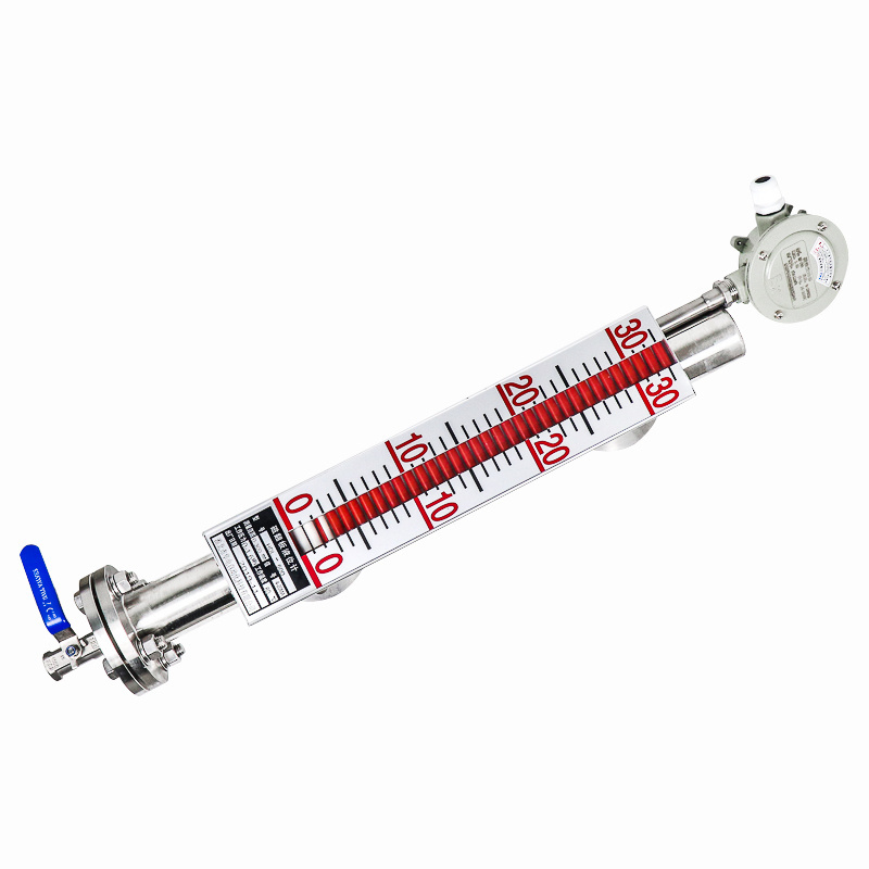 lpg tank magnetic level transmitter indicator stainless steel float switches water level sensor and magnetic level gauge