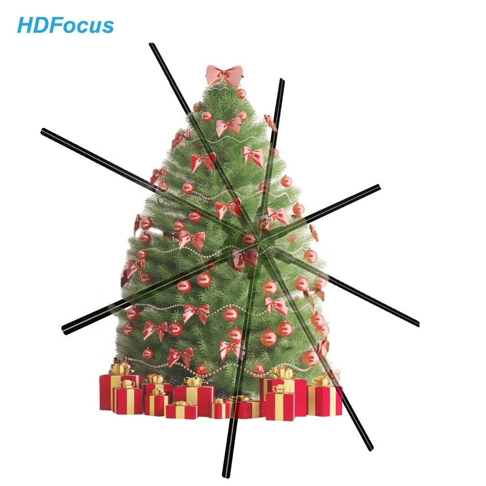 Other Advertising Equipment Display Hologram 3D Hologram Display Hologram Christmas Tree