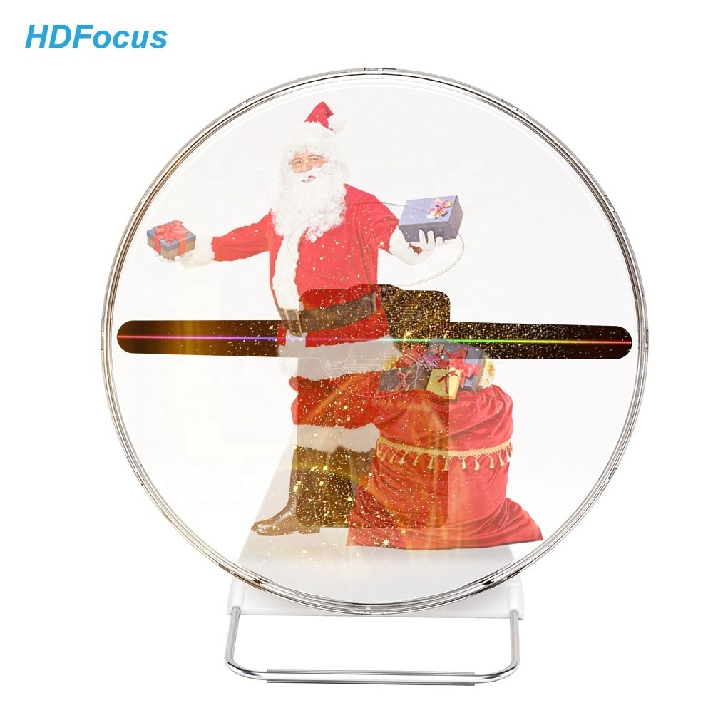 Led Display Cover Stand Hologram Hologram Fan Base Hologram Christmas Tree