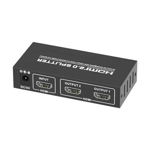 HDMI 2.0 Splitter 1x2 Support HDCP 2.2/1.4 18Gpbs 4K*2K@60Hz