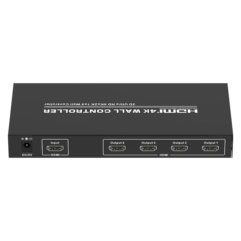 4K 30Hz HDMI Video wall controller 2x2 Multiviewer 4 ports HDMI Video wall splicer 1 in 4 out Video Wall Controller