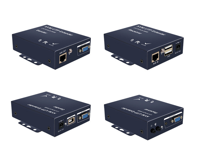 300M VGA KVM UTP  Extender with Cat5e/6  USB VGA Console Extender