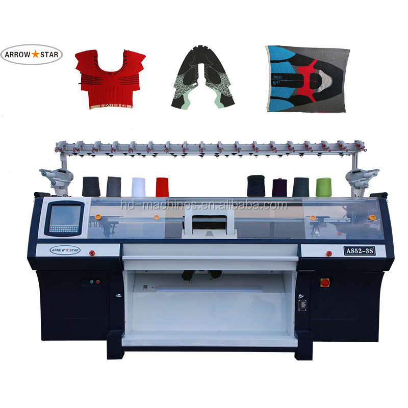 Good quality  3D shoe upper knitting machine for sports shoes