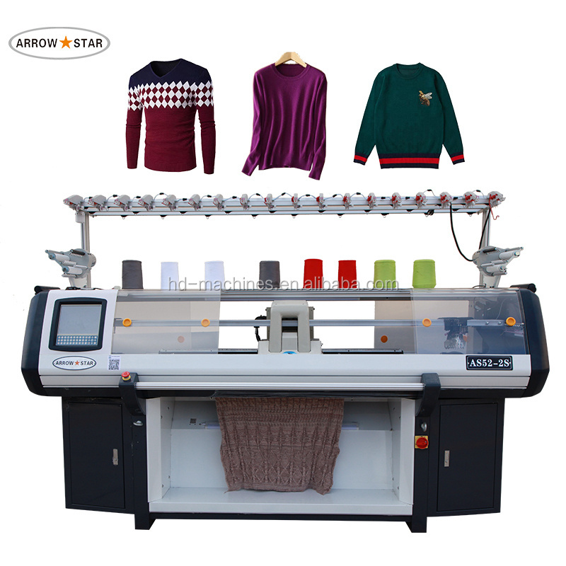 Free knitting pattern flat sweater machine