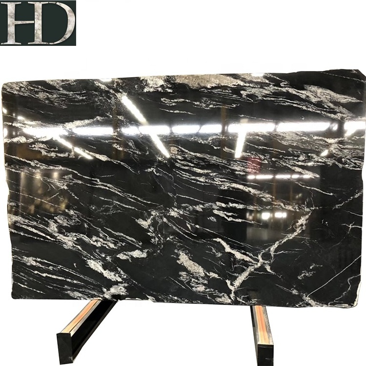 Black TITANIUM Chinese Granite Stone Slabs For Sale NEW