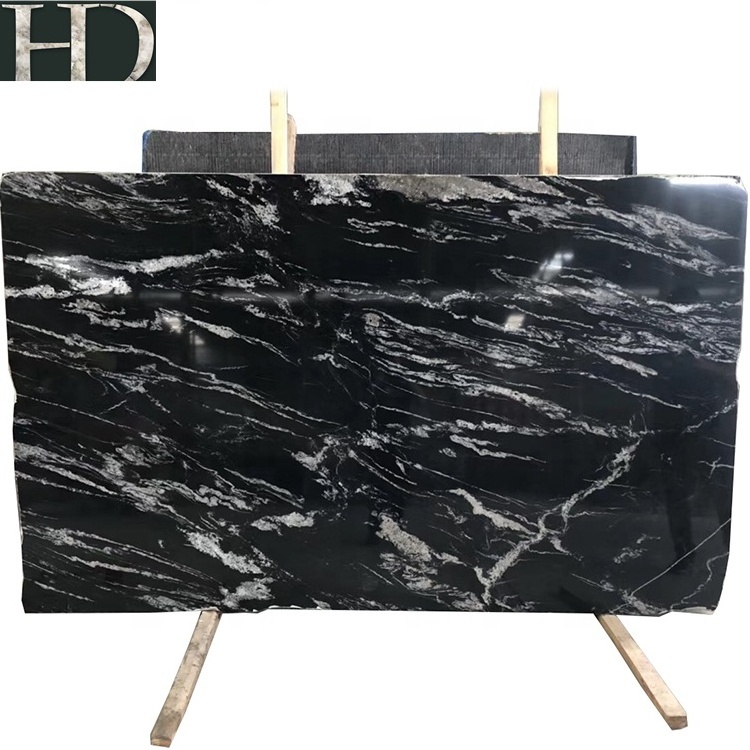 Black TITANIUM Chinese Granite Stone Slabs For Sale NEW