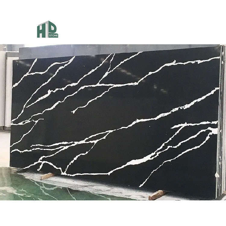 artificial stones white vein black quartz kitchen countertop supplier artificial quartz kitchen countertops