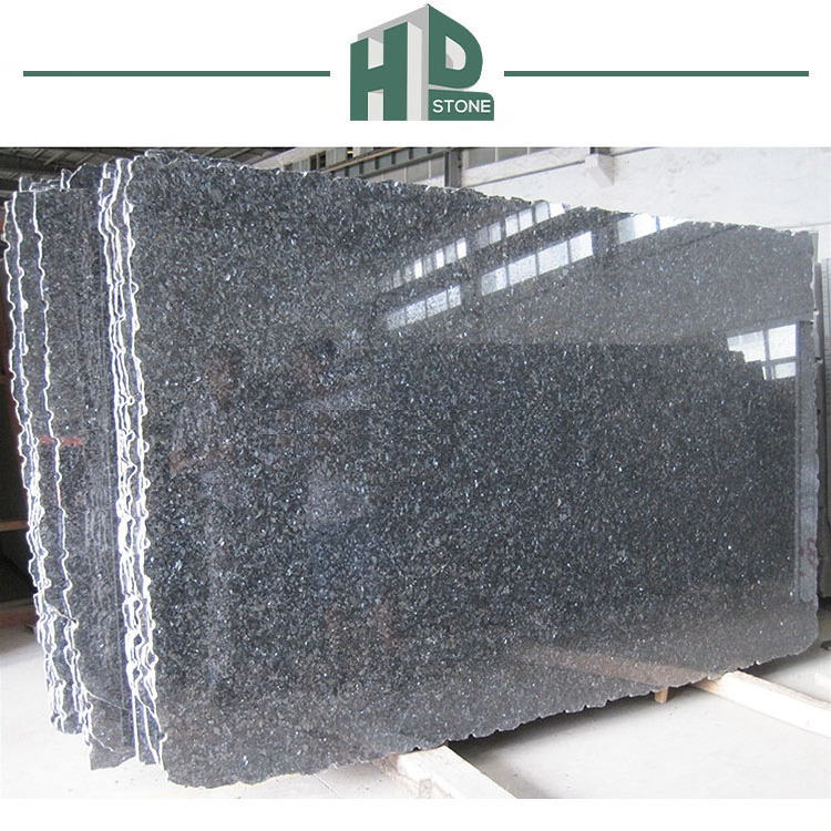 Cheap Price Black Granite Norway Blue Pearl Granite Countertop Blue Granite Stone Slab