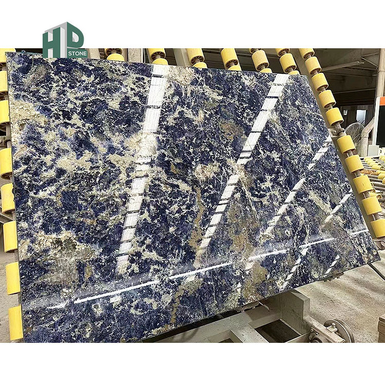 Bolivian blue Marble Slab Stone Luxury Marble for Countertops and Flooring