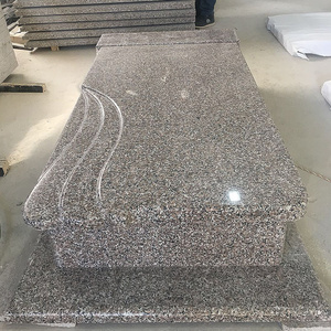 Wholesale G664 Granite Tombstone Slabs Grave Slab And Headstone Design Monument Granit Tombstone Customized