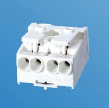 TB-7020B/5 TOP HENGDA snap in pins terminals  push fixing integral cable release terminal block for wire connecting