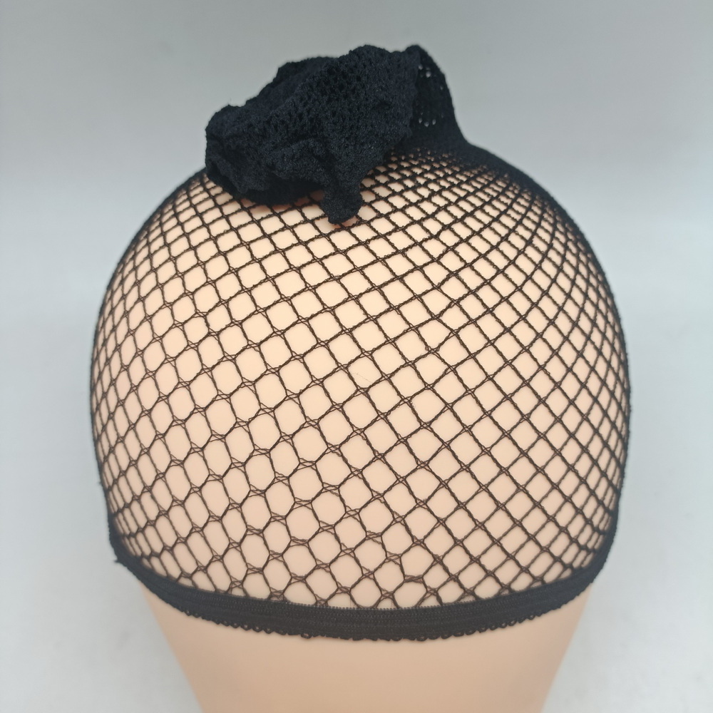 Wholesale mesh dome wig cap Elastic Wig Liner Cap Snood Nylon Stretch Weaving Mesh Net Fishnet Ladies Elastic Wig Caps