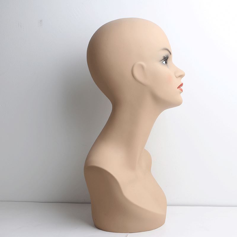 African Mannequin Head Without Hair For Making Wig Hat Display