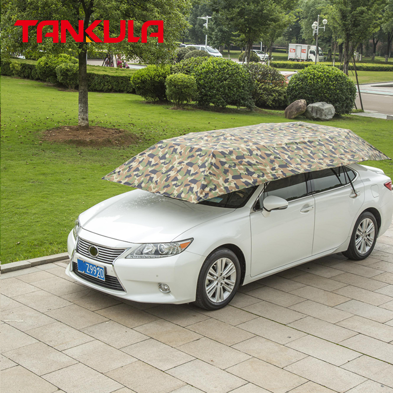 Factory Price Car Cover Outdoor Sun-basking Water Sunscreen Collapsible Multifunctional Car Umbrella Car Covers