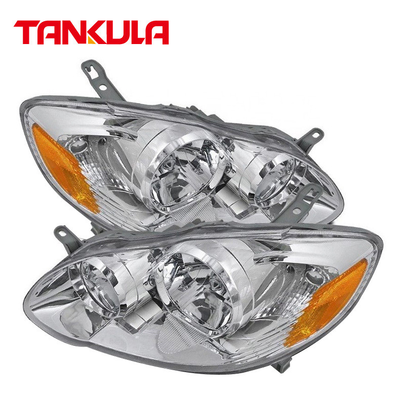 Auto Lighting System Head Lamp 81150-02200 81150-02210 Front Light Headlight For Toyota Corolla 2003-2008