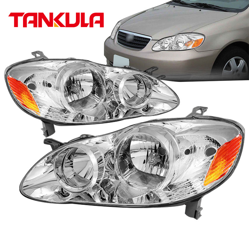 Auto Lighting System Head Lamp 81150-02200 81150-02210 Front Light Headlight For Toyota Corolla 2003-2008