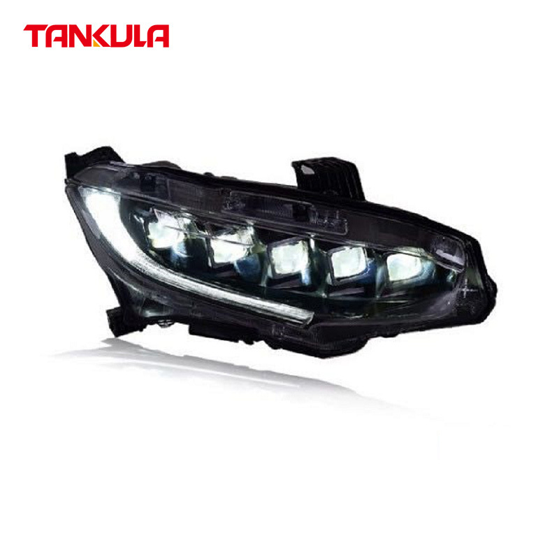 Auto Body Parts Headlamps Headlight Car Head Light Modification Headlamps For Honda Civic 2016 2017 2018 2019 2020